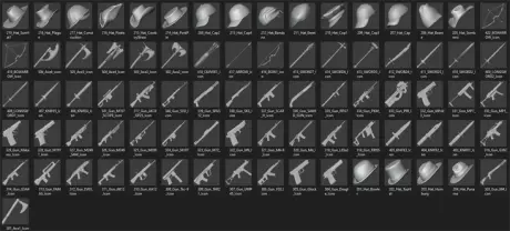 Pose Tool 3D — rotating a figure on the three axis gizmo
