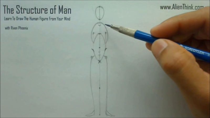 Figure Drawing - Figure Drawing Lesson 001 - Introduction Video to the concept of Invention - Frame 156