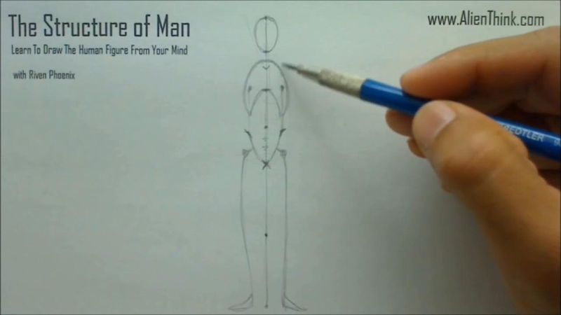 Figure Drawing - Figure Drawing Lesson 001 - Introduction Video to the concept of Invention - Frame 157