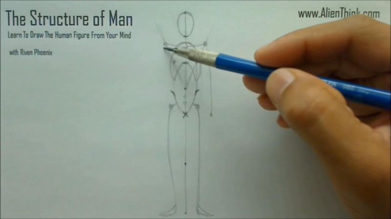 Figure Drawing - Figure Drawing Lesson 001 - Introduction Video to the concept of Invention - Frame 166