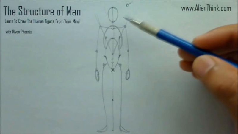Figure Drawing - Figure Drawing Lesson 001 - Introduction Video to the concept of Invention - Frame 180