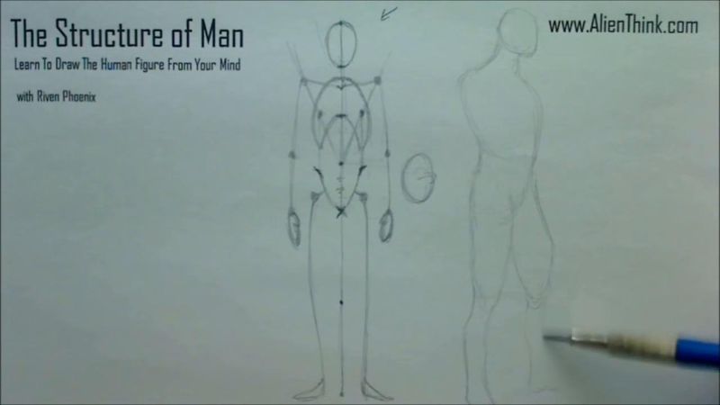 Figure Drawing - Figure Drawing Lesson 001 - Introduction Video to the concept of Invention - Frame 195
