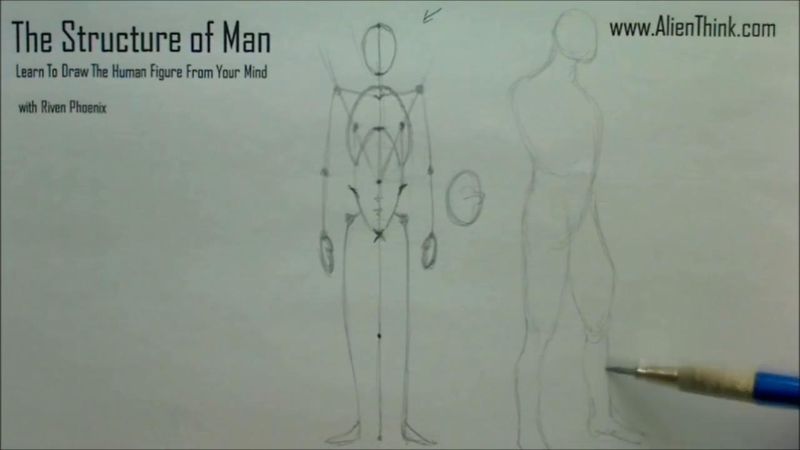 Figure Drawing - Figure Drawing Lesson 001 - Introduction Video to the concept of Invention - Frame 196