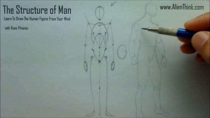 Figure Drawing - Figure Drawing Lesson 001 - Introduction Video to the concept of Invention - Frame 200