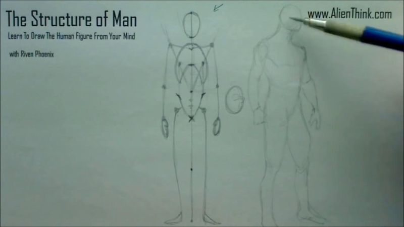 Figure Drawing - Figure Drawing Lesson 001 - Introduction Video to the concept of Invention - Frame 202