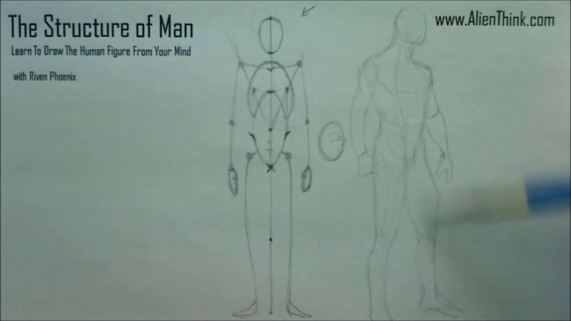 Figure Drawing - Figure Drawing Lesson 001 - Introduction Video to the concept of Invention - Frame 203