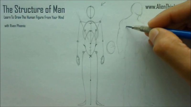 Figure Drawing - Figure Drawing Lesson 001 - Introduction Video to the concept of Invention - Frame 211