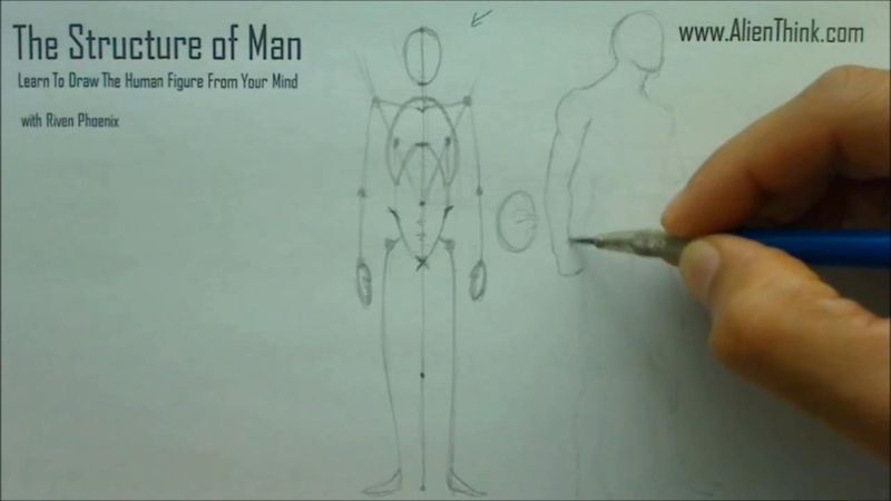Figure Drawing - Figure Drawing Lesson 001 - Introduction Video to the concept of Invention - Frame 213