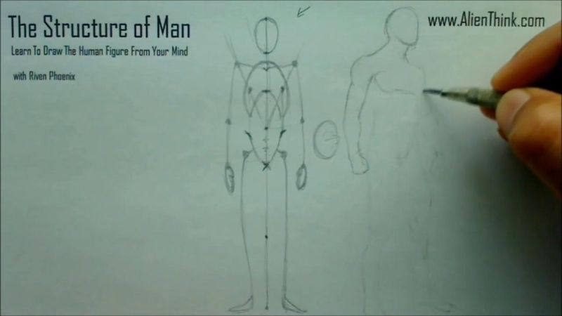 Figure Drawing - Figure Drawing Lesson 001 - Introduction Video to the concept of Invention - Frame 215