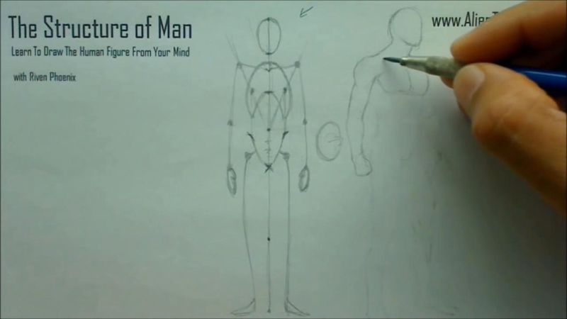 Figure Drawing - Figure Drawing Lesson 001 - Introduction Video to the concept of Invention - Frame 216