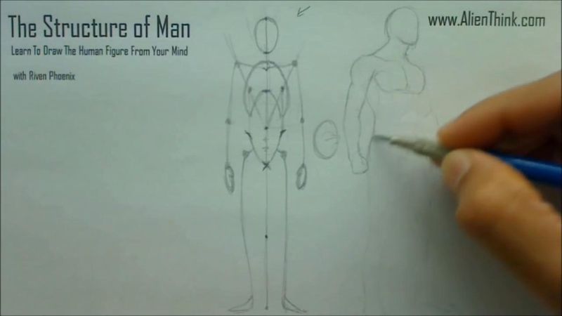 Figure Drawing - Figure Drawing Lesson 001 - Introduction Video to the concept of Invention - Frame 218