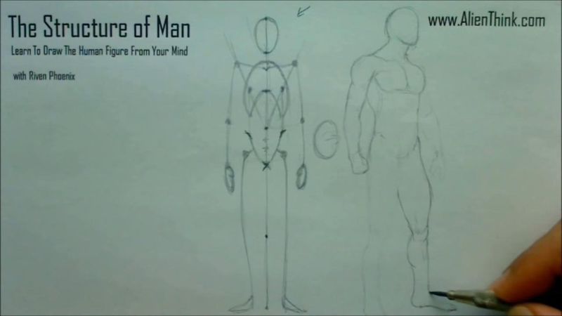 Figure Drawing - Figure Drawing Lesson 001 - Introduction Video to the concept of Invention - Frame 224