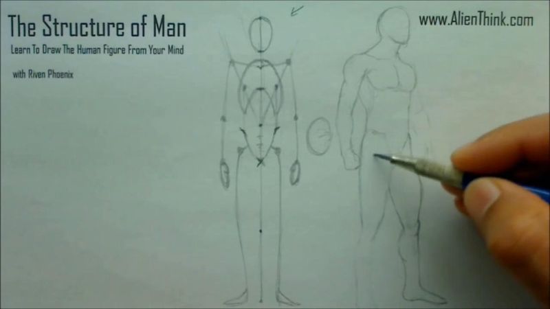 Figure Drawing - Figure Drawing Lesson 001 - Introduction Video to the concept of Invention - Frame 228