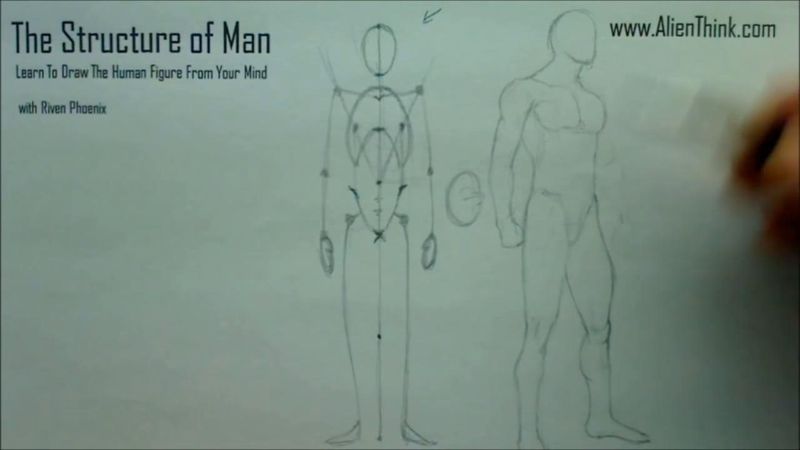 Figure Drawing - Figure Drawing Lesson 001 - Introduction Video to the concept of Invention - Frame 231