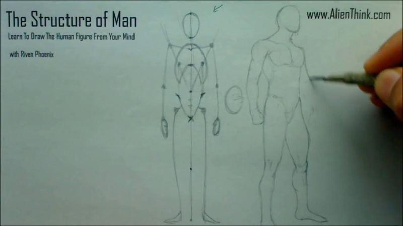 Figure Drawing - Figure Drawing Lesson 001 - Introduction Video to the concept of Invention - Frame 232