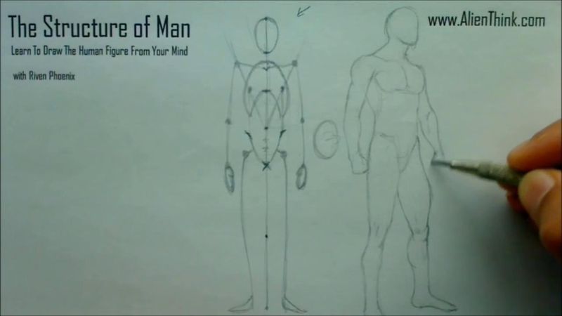 Figure Drawing - Figure Drawing Lesson 001 - Introduction Video to the concept of Invention - Frame 233