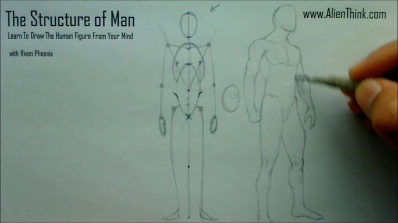 Figure Drawing - Figure Drawing Lesson 001 - Introduction Video to the concept of Invention - Frame 234