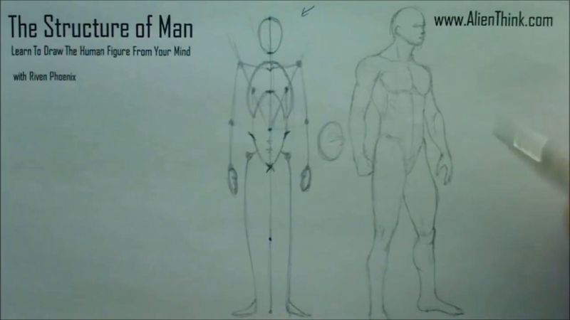 Figure Drawing - Figure Drawing Lesson 001 - Introduction Video to the concept of Invention - Frame 240