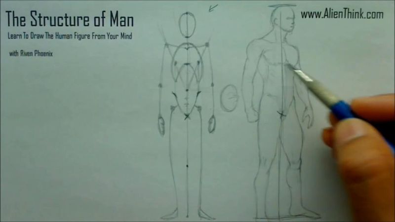 Figure Drawing - Figure Drawing Lesson 001 - Introduction Video to the concept of Invention - Frame 244
