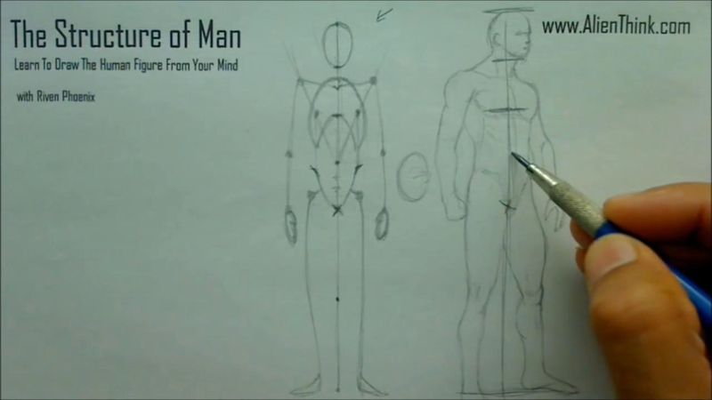 Figure Drawing - Figure Drawing Lesson 001 - Introduction Video to the concept of Invention - Frame 246
