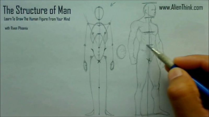 Figure Drawing - Figure Drawing Lesson 001 - Introduction Video to the concept of Invention - Frame 247