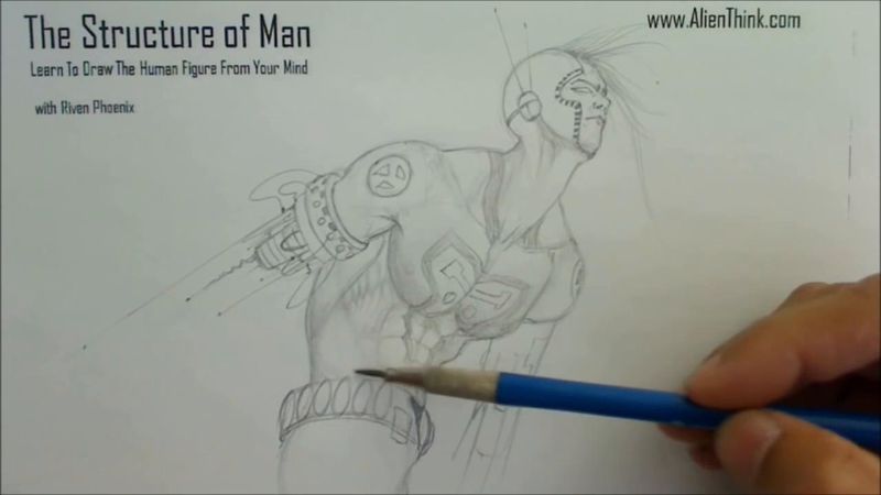 Figure Drawing - Figure Drawing Lesson 001 - Introduction Video to the concept of Invention - Frame 6