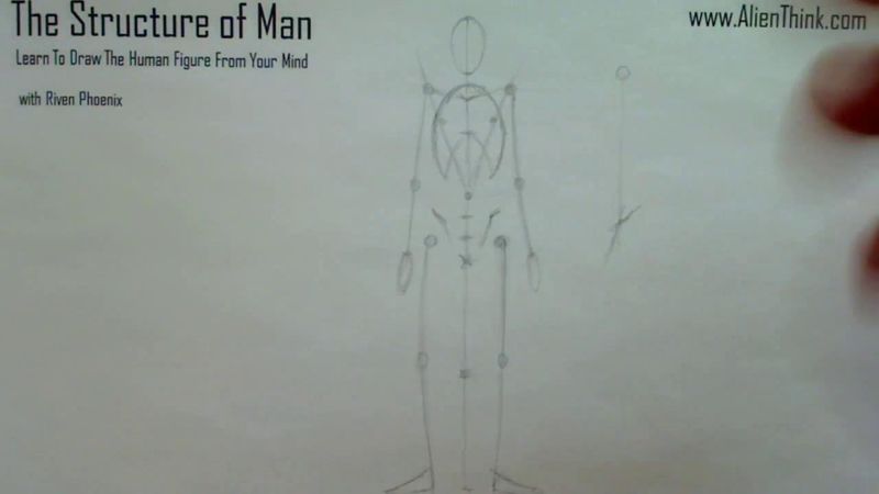 Figure Drawing - Figure Drawing Lesson 002 - Core Structure of the Human Figure - Frame 128