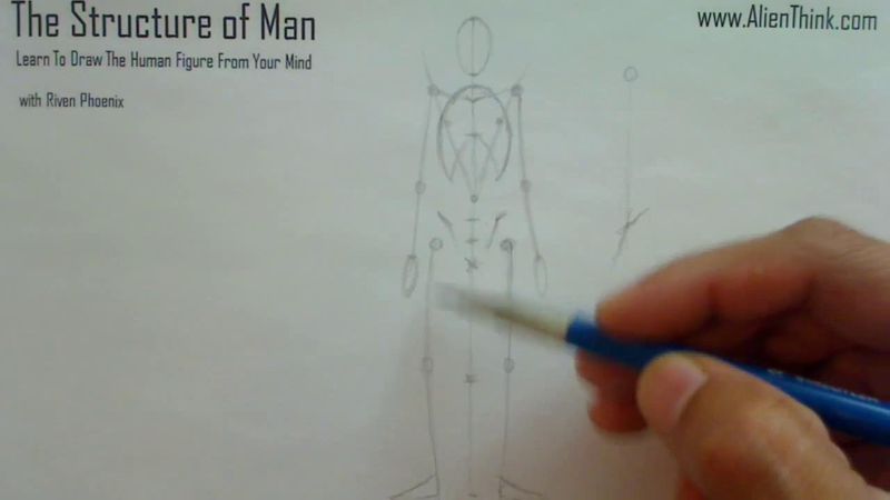 Figure Drawing - Figure Drawing Lesson 002 - Core Structure of the Human Figure - Frame 130