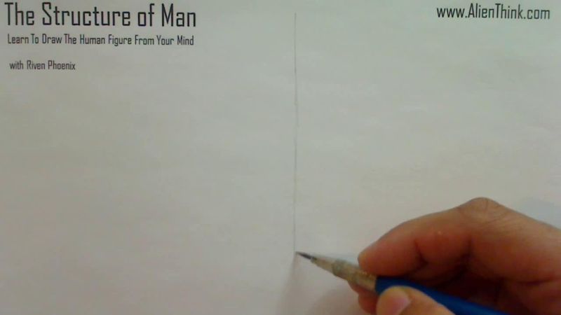 Figure Drawing - Figure Drawing Lesson 002 - Core Structure of the Human Figure - Frame 28