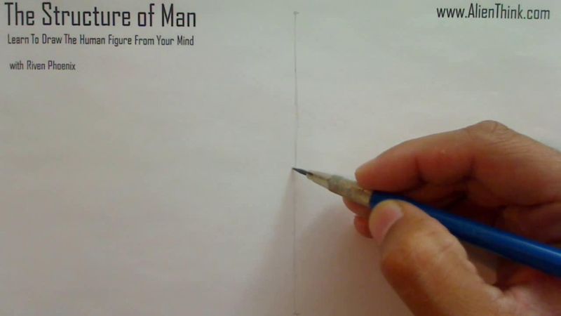 Figure Drawing - Figure Drawing Lesson 002 - Core Structure of the Human Figure - Frame 30