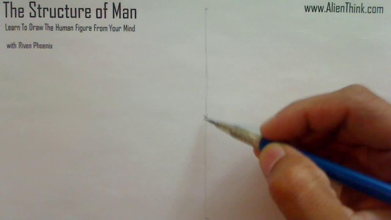 Figure Drawing - Figure Drawing Lesson 002 - Core Structure of the Human Figure - Frame 31