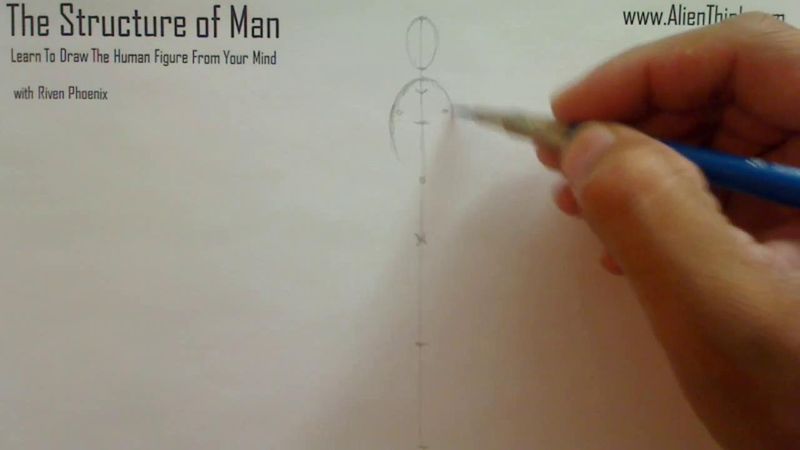 Figure Drawing - Figure Drawing Lesson 002 - Core Structure of the Human Figure - Frame 54
