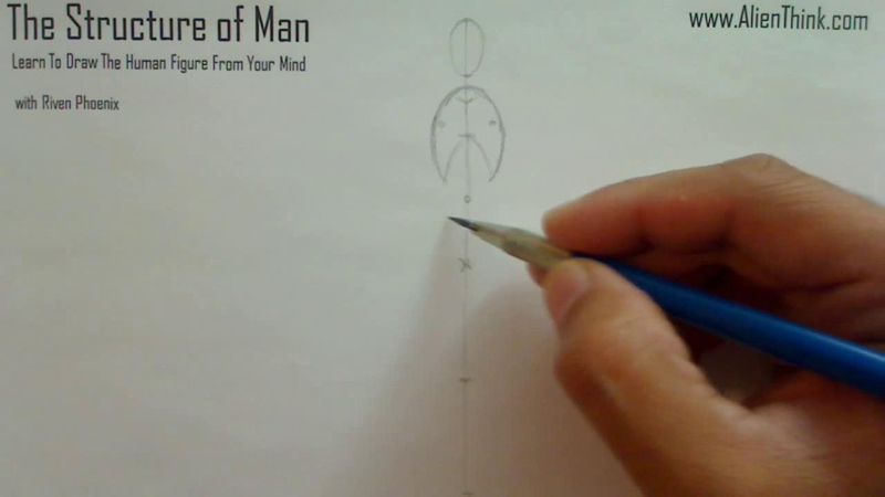 Figure Drawing - Figure Drawing Lesson 002 - Core Structure of the Human Figure - Frame 63