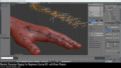 blender 3d rigging by riven phoenix tutorial 112