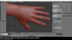 blender 3d rigging by riven phoenix tutorial 119