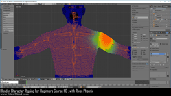 blender 3d rigging by riven phoenix tutorial 33