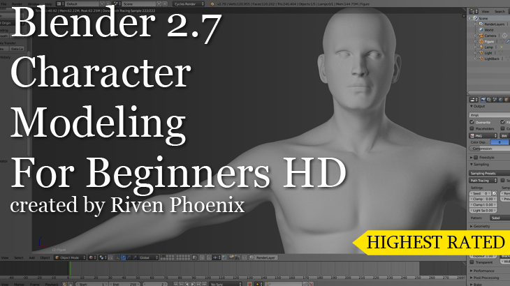 Blender 2.7x Character Modeling For Beginners HD